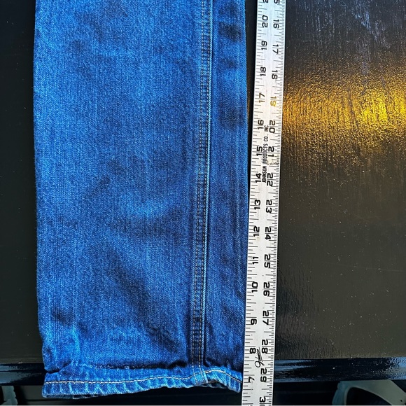J. Crew 32x32 The Sutton Fit Darker Wash Jeans Denim Straight Fit Dad Jean - Picture 5 of 12